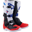Cizme motocross Alpinestars tech 3, Alb/Negru/Rosu Cizme motocross Alpinestars tech 3, Alb/Negru/Rosu thumb