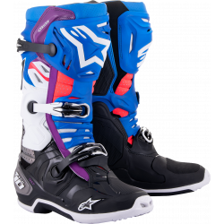 Cizme motocross ALPINESTARS Tech 10 Supervented BLACK/WHITE/BLUE