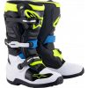 Cizme motocross pentru copii ALPINESTARS Tech 7S BLACK/BLUE/YELLOW