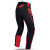 Pantaloni motocross UFO kimura, Negru/Rosu thumb