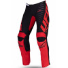 Pantaloni motocross UFO kimura, Negru/Rosu