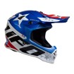 Casca motocross copii UFO captain kid, Albastru/Alb Casca motocross copii UFO captain kid, Albastru/Alb thumb
