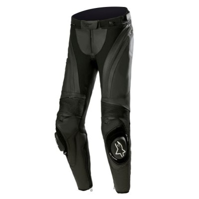 Pantaloni de piele dame Alpinestars Stella Missile V3, Negru