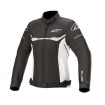Geaca dame Alpinestars t-sp s waterproof, Negru/Alb Geaca dame Alpinestars t-sp s waterproof, Negru/Alb thumb