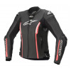 Geaca de piele dame Alpinestars Stella Missile V2, Negru/Roz