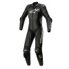 Combinezon din piele dame Alpinestars stella gp plus, Negru/Alb/Gri