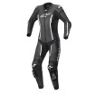 Combinezon de piele dame Alpinestars stella missile V2, Negru/Alb thumb