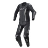 Combinezon de piele dame Alpinestars Stella Missile V2, Negru/Alb