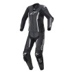Combinezon de piele dame Alpinestars Stella Missile V2, Negru/Alb thumb