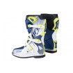 Cizme motocross pentru copii UFO typhoon, Albastru/Alb thumb