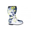 Cizme motocross pentru copii UFO typhoon, Albastru/Alb thumb