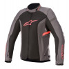 Geaca dame Alpinestars stella T-kira V2 air, Negru/Gri