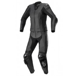 Combinezon de piele dame Alpinestars Stella Missile V2, Negru Combinezon de piele dame Alpinestars Stella Missile V2, Negru