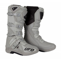 Cizme motocross UFO elektron, Gri/Negru
