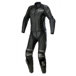 Combinezon din piele dame Alpinestars Stella gp plus, Negru/Gri Combinezon din piele dame Alpinestars Stella gp plus, Negru/Gri