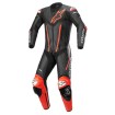 Combinezon de piele Alpinestars fusion leather, Negru/Rosu thumb