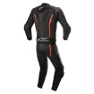 Combinezon piele ALPINESTARS Coveralls MISSILE V2 BLACK/FLUO RED thumb