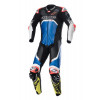 Combinezon de piele Alpinestars gp tech v4, Negru/Albastru/Galben
