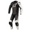 Combinezon de piele Alpinestars GP force V2, Negru/Alb
