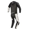 Combinezon moto Alpinestars GP FORCE V2, Negru/Alb thumb