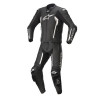 Combinezon din piele Alpinestars Coveralls missile V2, Negru/Alb Combinezon din piele Alpinestars Coveralls missile V2, Negru/Alb