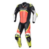 Combinezon de piele Alpinestars gp tech v4, Negru/Rosu/Galben