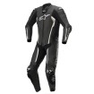 Combinezon de piele Alpinestars Coveralls missile V2, Negru/Alb Combinezon de piele Alpinestars Coveralls missile V2, Negru/Alb thumb