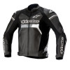 Geaca moto de piele Alpinestars GP force, Negru/Gri