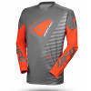 Bluza  motocross UFO kimura, Gri/Portocaliu