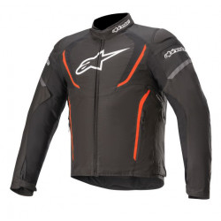 Geaca din textil Alpinestars t-jaws V3 waterproof, Negru/Rosu Geaca din textil Alpinestars t-jaws V3 waterproof, Negru/Rosu