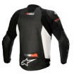 Geaca moto de piele Alpinestars GP force, Negru/Rosu/Alb Geaca moto de piele Alpinestars GP force, Negru/Rosu/Alb thumb