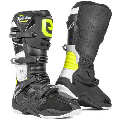 Cizme ELEVEIT X-TARMAC BLACK FLOU YELLOW