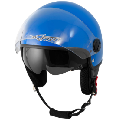Casca pentru scuter A-PRO TRAFFIC BLUE Casca pentru scuter A-PRO TRAFFIC BLUE