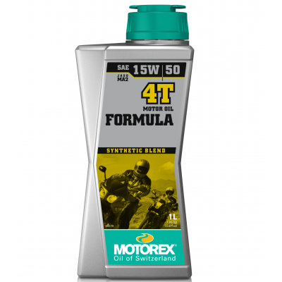 Ulei MOTOREX FORMULA 4T SAE 15W/50 MA2 1-L Ulei MOTOREX FORMULA 4T SAE 15W/50 MA2 1-L