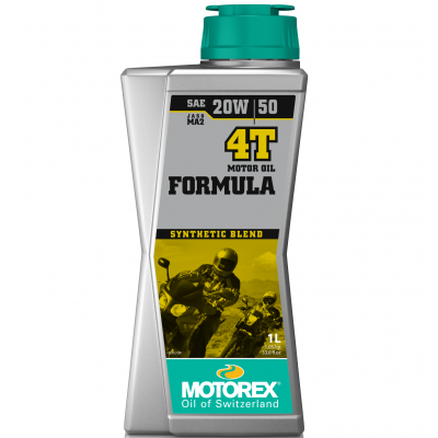 Ulei MOTOREX FORMULA 4T SAE 20W/50 HD MA2 1-L Ulei MOTOREX FORMULA 4T SAE 20W/50 HD MA2 1-L