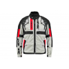 Geaca moto din textil SPIDI CROSSMASTER Ice/Red