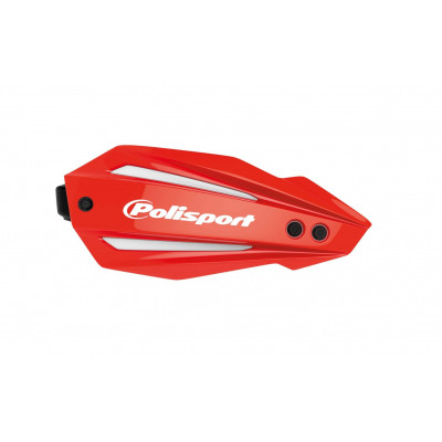 Handguard  POLISPORT BULLIT FULL WRAP - Red