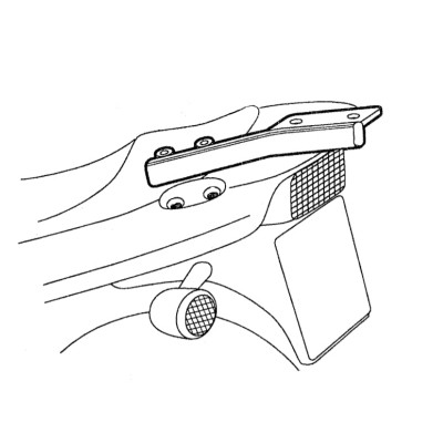 Kit pentru montaj cutie portbagaj SHAD Y0F68T Kit pentru montaj cutie portbagaj SHAD Y0F68T