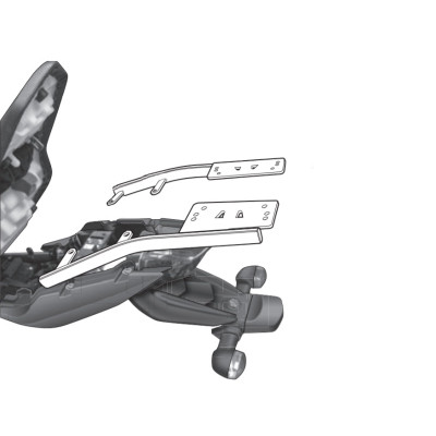 Kit pentru montaj cutie portbagaj  SHAD Y0XJ69ST