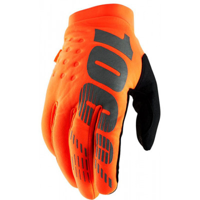 Manusi motocross 100% BRISKER ORANGE/BLACK