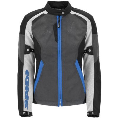 Geaca din textil pentru femei SPIDI TEK NET Gray/White/Provence