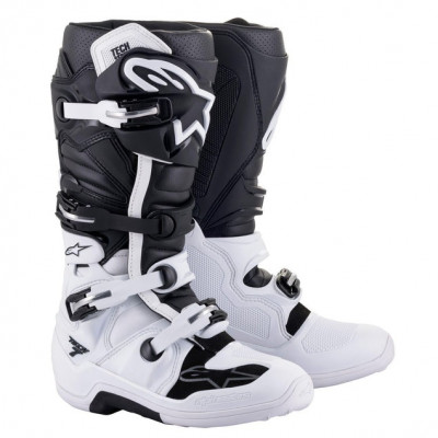 Cizme ALPINESTARS TECH 7 WHITE/BLACK