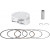 Kit pistoane YAMAHA YZ400F 98-99, WR400F 98-00, Marime C (91.97MM) thumb