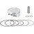 Kit piston YZ250F 12 - 13, Marime C (76.97MM) Kit piston YZ250F 12 - 13, Marime C (76.97MM) thumb