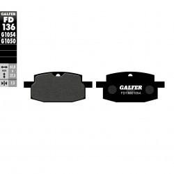 Placute frana fata Galfer SEMI METAL FD136G1054