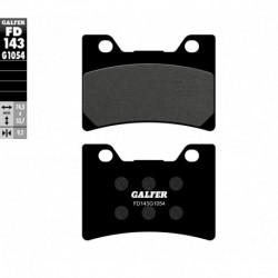 Placute frana fata Galfer SEMI METAL FD143G1054 Placute frana fata Galfer SEMI METAL FD143G1054