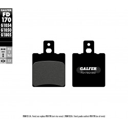 Placute frana fata Galfer SCOOTER FD170G1050