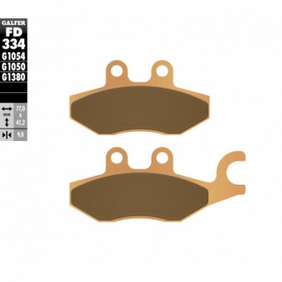 Placute frana fata/spate Galfer SINTERED SCOOTER COMPOUND FD334G1380 Placute frana fata/spate Galfer SINTERED SCOOTER COMPOUND FD334G1380