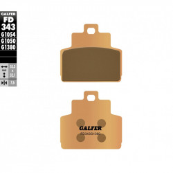 Placute frana spate Galfer SINTERED SCOOTER COMPOUND FD343G1380 Placute frana spate Galfer SINTERED SCOOTER COMPOUND FD343G1380