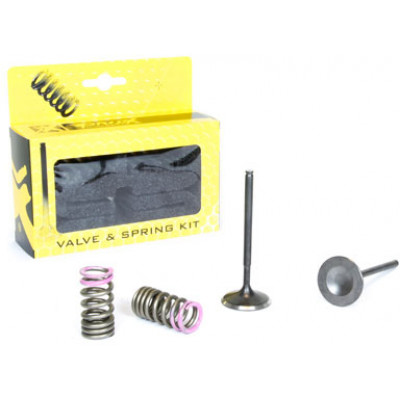 Set de supape si arcuri din otel  KAWASAKI KX250F 04-16; SUZUKI RM-Z250 04-06